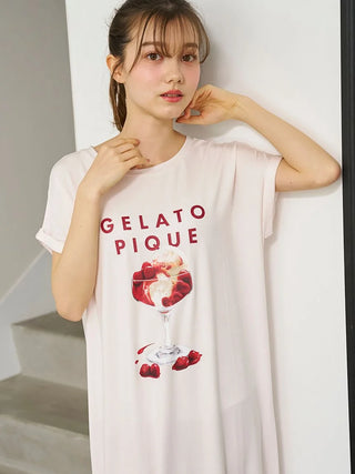 COOL Rayon Dessert Logo Dress