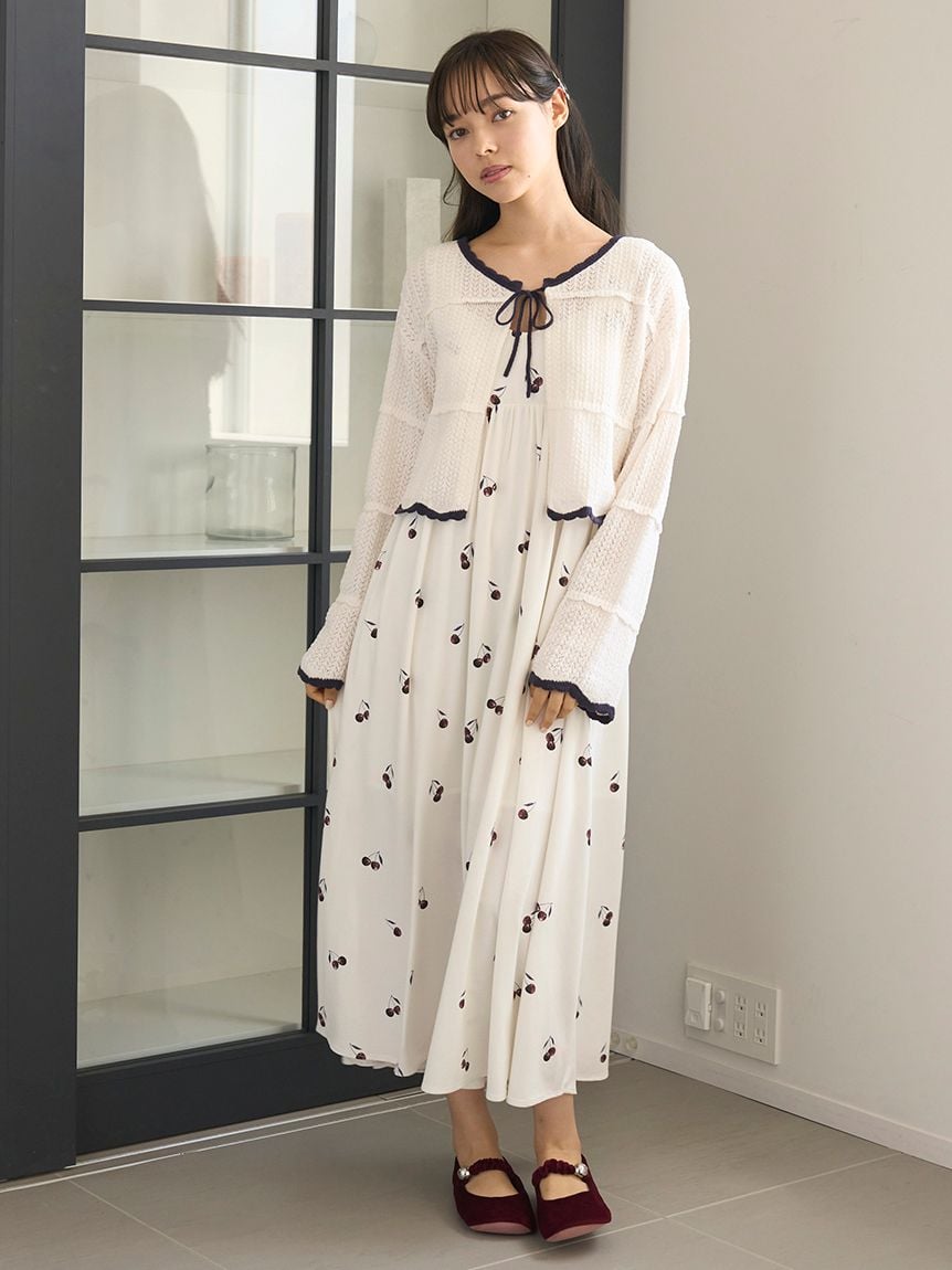 Cool Rayon Cherry Dress