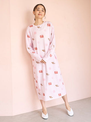 Donut Print Dress