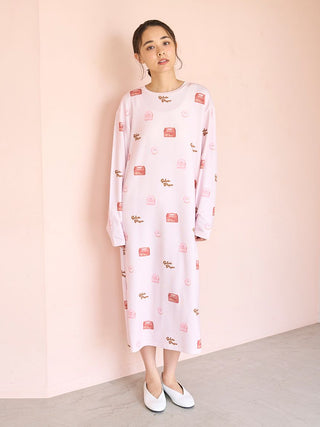 Donut Print Dress