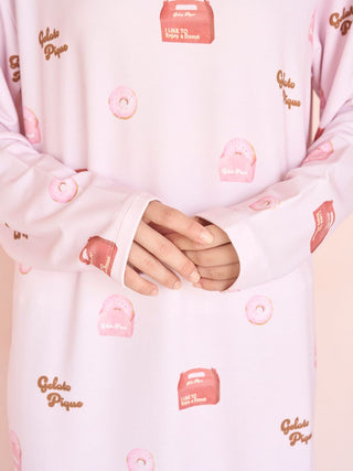 Donut Print Dress