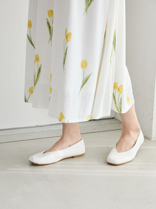 Rayon Tulip Dress With Built-in Cup