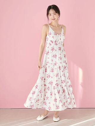 Cherry Blossom Dress With Built-in Cup