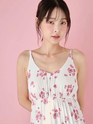 Cherry Blossom Dress With Built-in Cup
