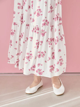Cherry Blossom Dress With Built-in Cup