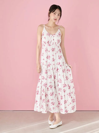 Cherry Blossom Dress With Built-in Cup