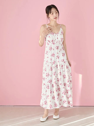Cherry Blossom Dress With Built-in Cup