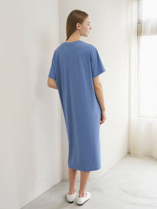 Cool-to-touch Summer Bear One-point Printed Dress