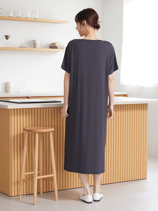COOL Rayon Mellow Fluffy Dessert Logo Dress