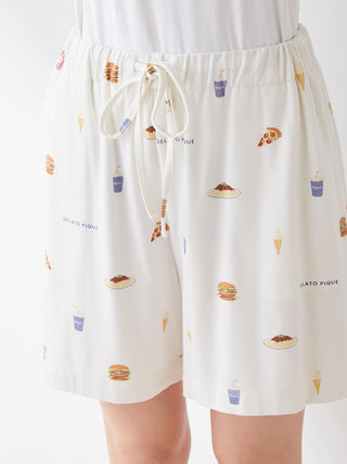 Junk Food Lounge Shorts a Premium collection item of Loungewear and Shorts for Women at Gelato Pique USA