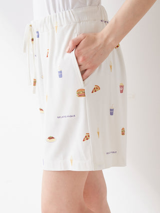 Junk Food Lounge Shorts a Premium collection item of Loungewear and Shorts for Women at Gelato Pique USA