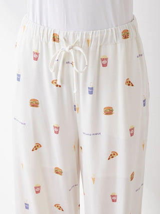  Junk Food Motif Pajama Pants a Premium collection item of Loungewear and Pajama Pants for Women at Gelato Pique USA