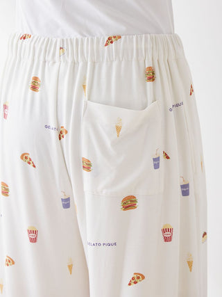   Junk Food Motif Pajama Pants a Premium collection item of Loungewear and Pajama Pants for Women at Gelato Pique USA