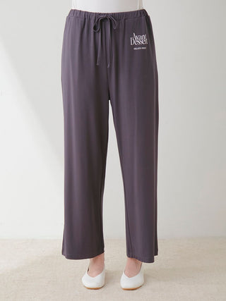 COOL Rayon Cozy Pajama Pants in DARK GRAY, Women's Loungewear Pants Pajamas & Sleep Pants at Gelato Pique USA.