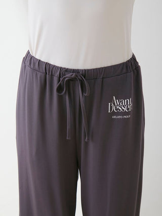 COOL Rayon Cozy Pajama Pants in DARK GRAY, Women's Loungewear Pants Pajamas & Sleep Pants at Gelato Pique USA.