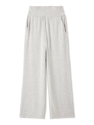 Snow Wide Leg Lounge Pants in GRAY, Women's Loungewear Pants Pajamas & Sleep Pants at Gelato Pique USA.