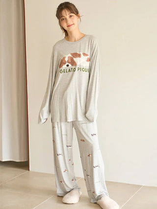 SLEEPING DOG All-Over Print Long Pants