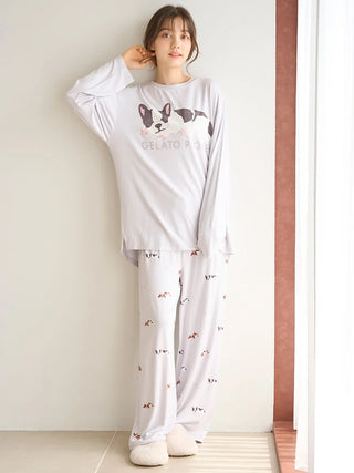 SLEEPING DOG All-Over Print Long Pants