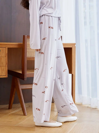 SLEEPING DOG All-Over Print Long Pants