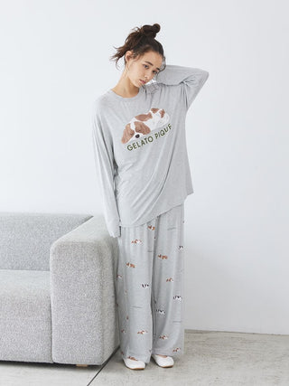 SLEEPING DOG All-Over Print Long Pants