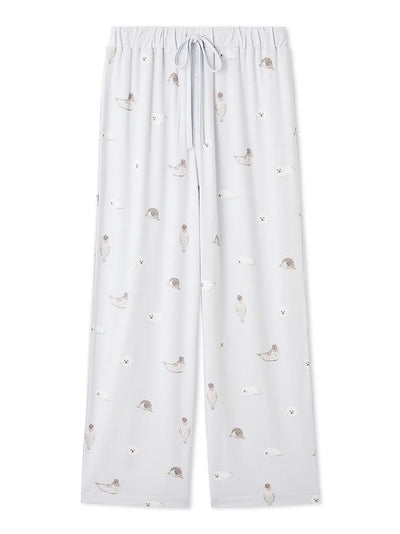 Women's Seal Print Lounge Pants gelato pique