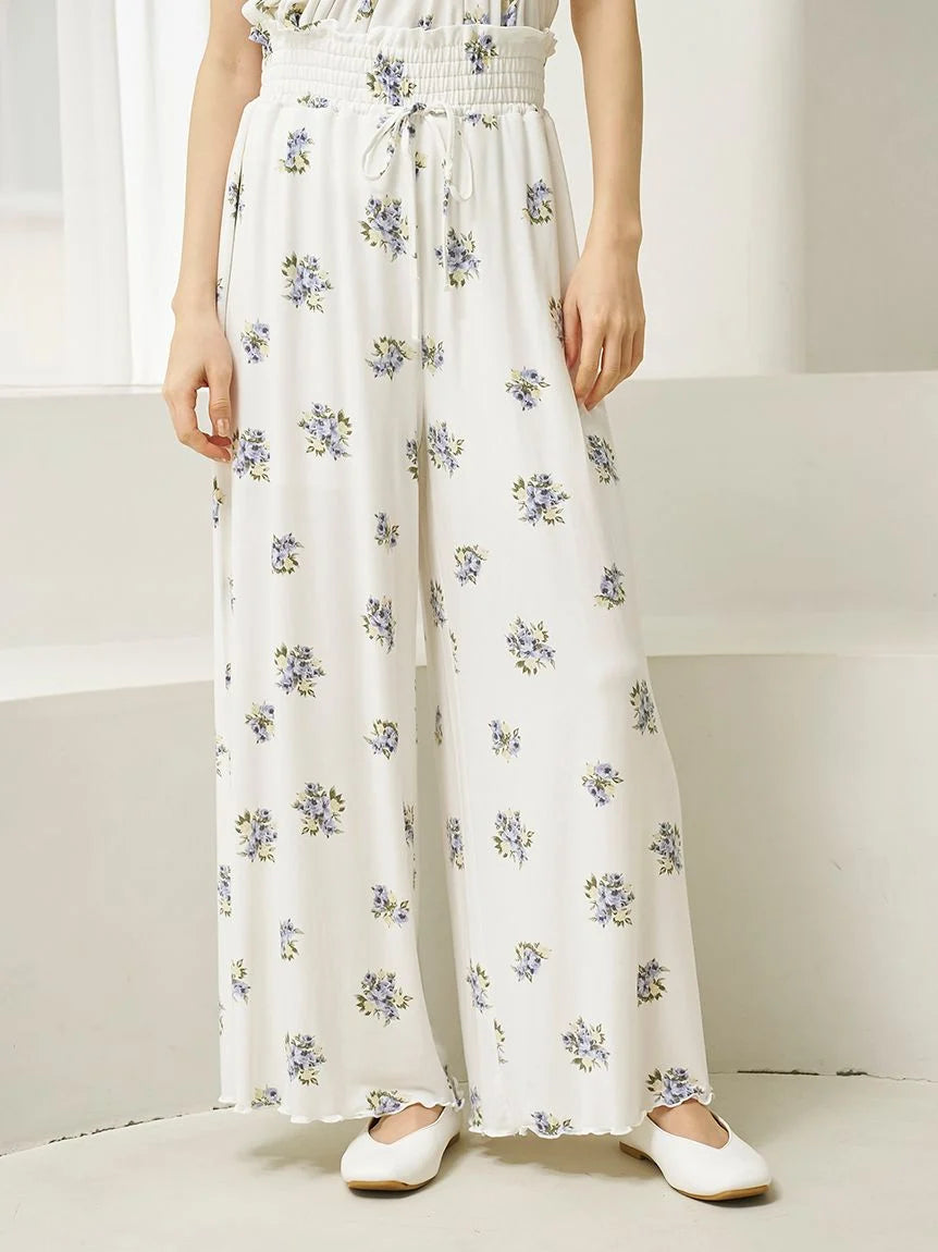 Summer Floral Pants