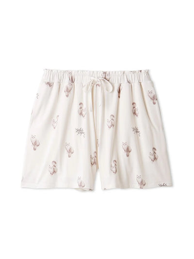CAT Motif Lounge Shorts gelato pique