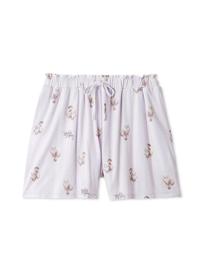 CAT Motif Lounge Shorts gelato pique
