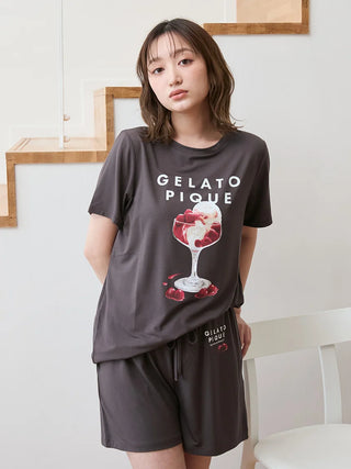 COOL Rayon Dessert Logo Shorts