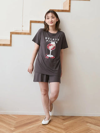 COOL Rayon Dessert Logo Shorts