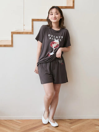 COOL Rayon Dessert Logo Shorts