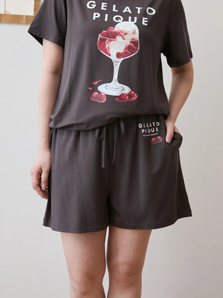 COOL Rayon Dessert Logo Shorts
