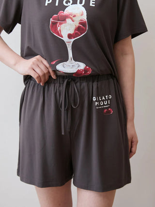 COOL Rayon Dessert Logo Shorts