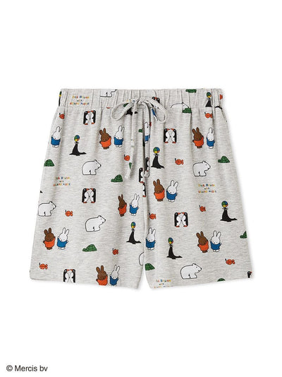 【Dick Bruna】 [Cool to the Touch] All-Over Print Shorts gelato pique