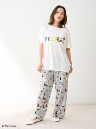Pre-Order 【Dick Bruna】[Cool to the Touch] All-Over Print Long Pants