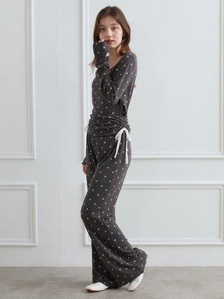 [HALLOWEEN] Ribbed Ribbon Pants