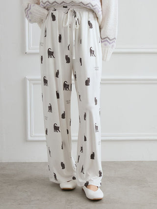 [HALLOWEEN] CAT Allover Print Long Pants