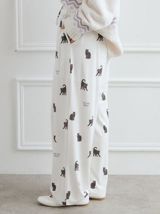 [HALLOWEEN] CAT Allover Print Long Pants