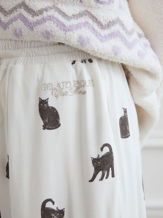 [HALLOWEEN] CAT Allover Print Long Pants
