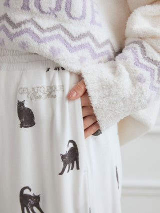 [HALLOWEEN] CAT Allover Print Long Pants