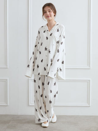 [HALLOWEEN] CAT Allover Print Long Pants