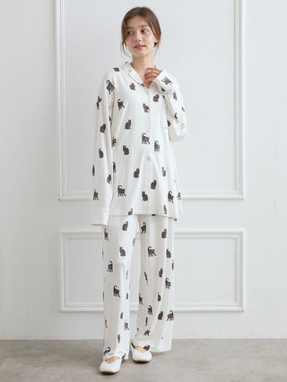 [HALLOWEEN] CAT Allover Print Long Pants