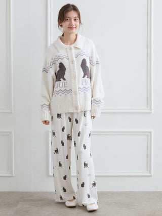 [HALLOWEEN] CAT Allover Print Long Pants