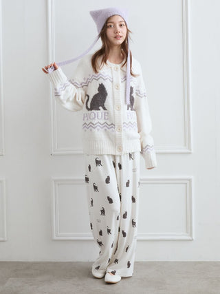 [HALLOWEEN] CAT Allover Print Long Pants