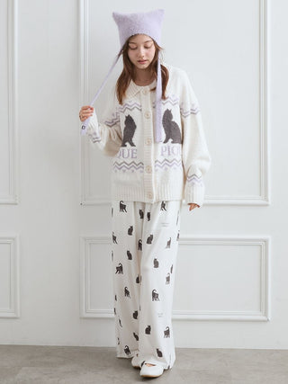 [HALLOWEEN] CAT Allover Print Long Pants