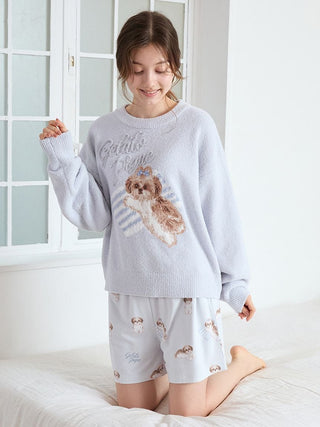 Shih Tzu Print Shorts