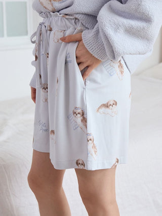 Shih Tzu Print Shorts