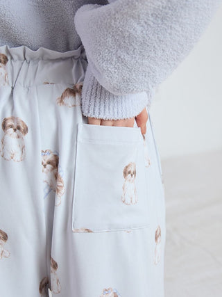 Shih Tzu Print Shorts