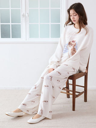 Shih Tzu Print Pants