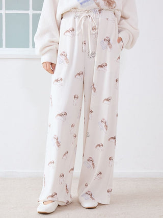 Shih Tzu Print Pants